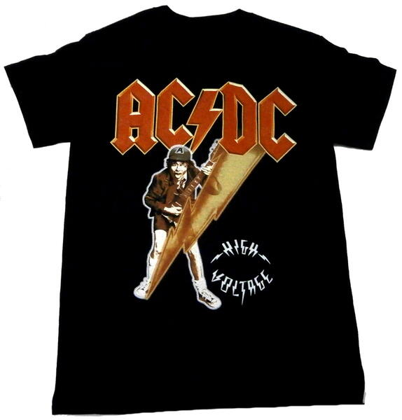 【AC/DC】エーシーディーシー「HIGH VOLTAGE ANGUS」Tシャツ