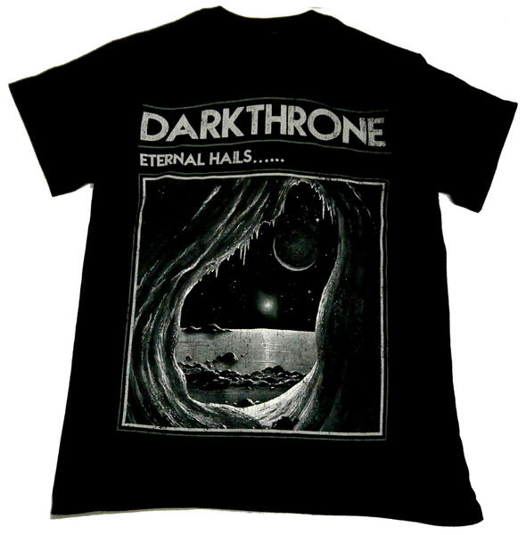 【DARKTHRONE】ダークスローン「ENTER HAILS RETRO」Tシャツ