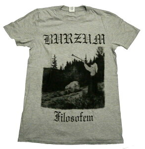 【BURZUM】バーズム「FILOSOFEM GRAY」Tシャツ