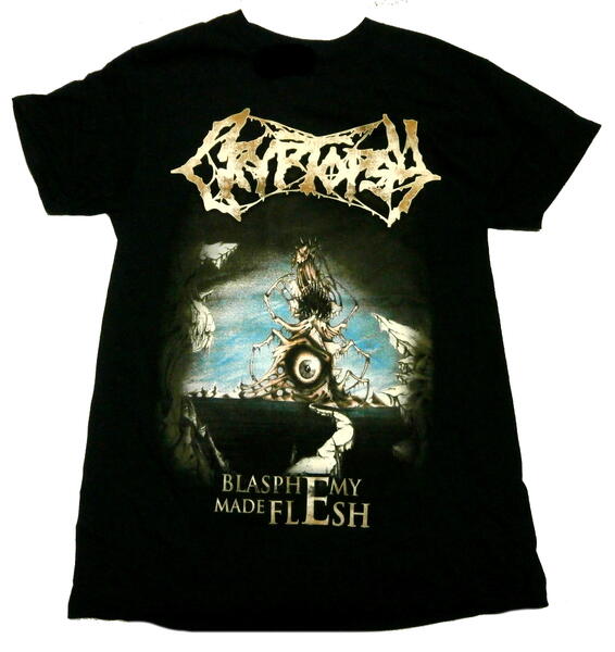 【CRYPTOPSY】クリプトプシー「BLASPHEMY MADE FLESH」Tシャツ