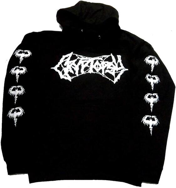 楽天バンドTシャツ NO-REMORSE【CRYPTOPSY】クリプトプシー「EXTREME MUSIC」プルオーバーパーカー