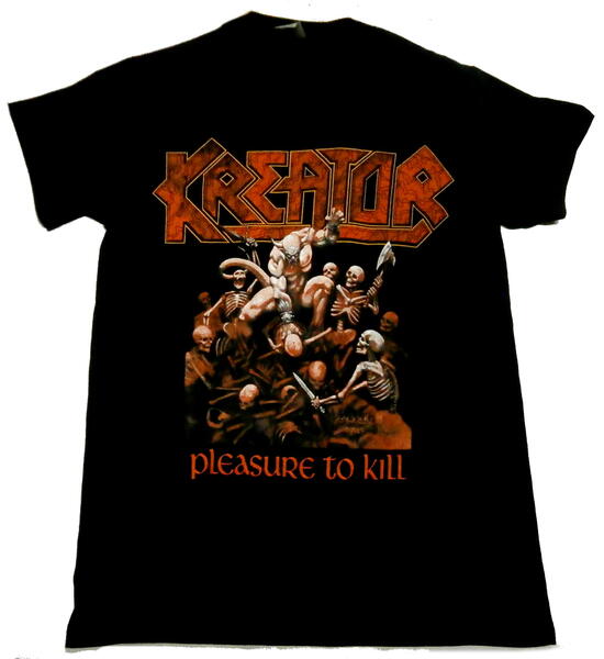 【KREATOR】クリエーター「PLEASURE TO KILL＃2」Tシャツ