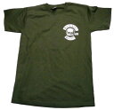 【BLACK LABEL SOCIETY】ブラックレーベルソサエティー「POCKET LOGO-OLIVE」Tシャツ