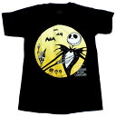 【THE NIGHTMARE BEFORE CHRISTMAS】ナイトメアビフォアクリスマス「SUNSET JACK」Tシャツ