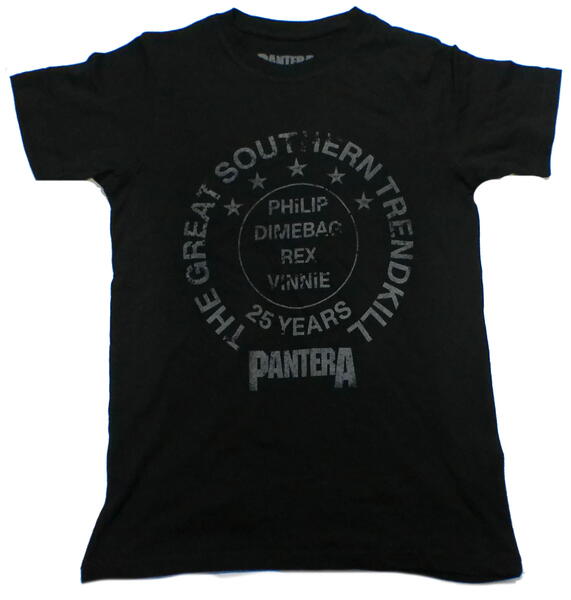 パンテラ「25 YEARS TRENDKILL」Tシャツ