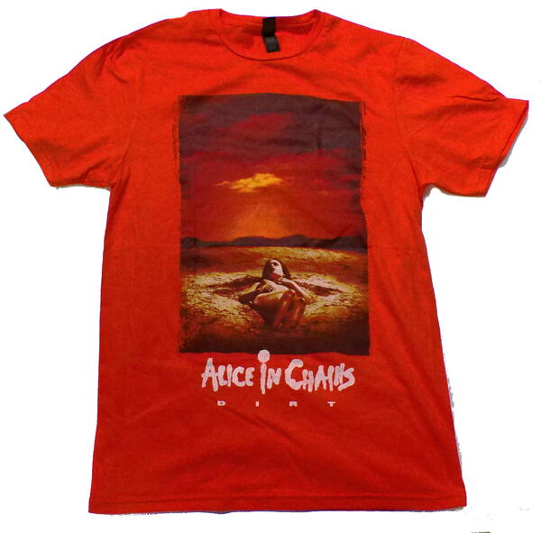 アリスインチェインズ「DIRT ORANGE」Tシャツ