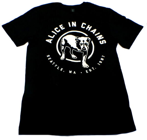 アリス イン チェインズ「EST. 1987」Tシャツ