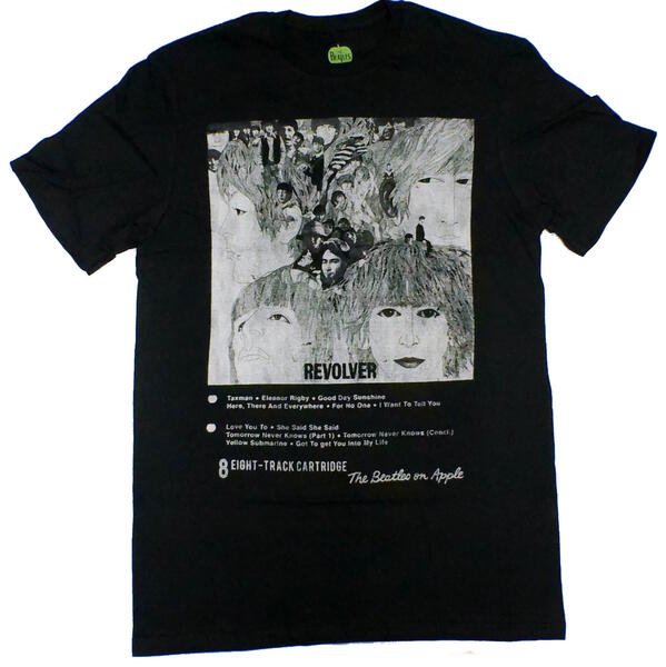 【THE BEATLES】ビートルズ「REVOLVER TRACKS」Tシャツ