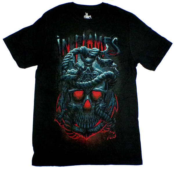 【IN FLAMES】イン フレイムス「THROUGH OBLIVION」Tシャツ