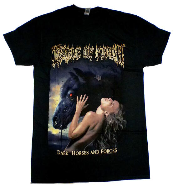 【CRADLE OF FILTH】クレイドル オブ フィルス「DARK HORSES AND FORCES」Tシャツ