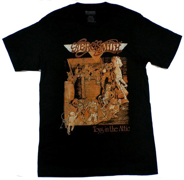 楽天バンドTシャツ NO-REMORSE【AEROSMITH】エアロスミス「TOYS IN THE ATTIC」Tシャツ