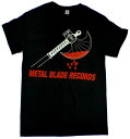 【METAL BLADE RECORDS】メタルブレードレコーズ「AXE LOGO」Tシャツ