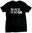 【BLACK FLAG】ブラック フラッグ「LOGO」Tシャツ