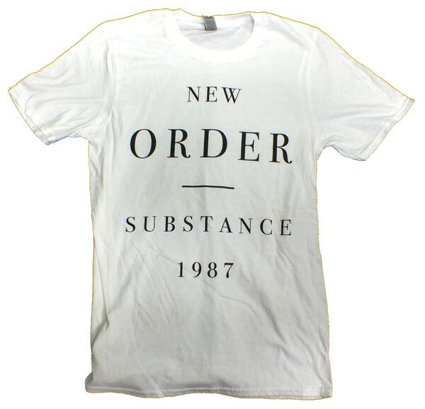 【NEW ORDER】ニューオーダー「SUBSTANCE」Tシャツ