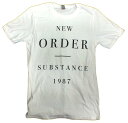 【NEW ORDER】ニューオーダー「SUBSTANCE」Tシャツ