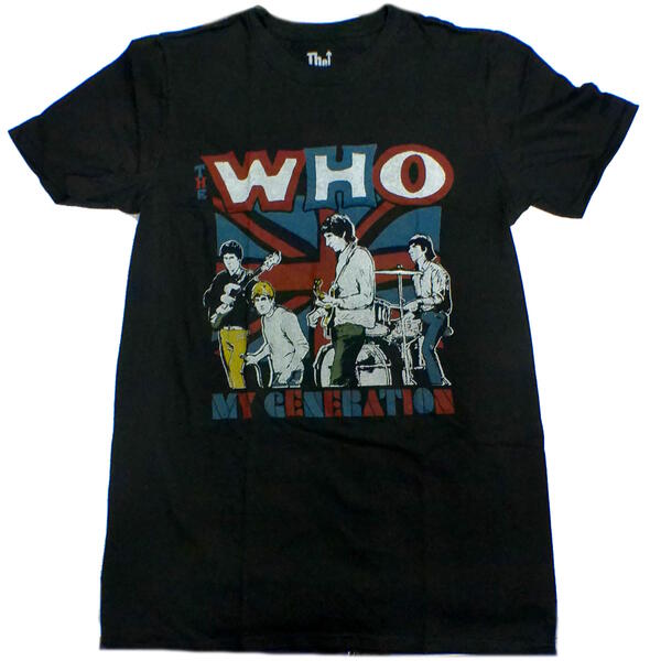 【THE WHO】ザ フー「MY GENERATION SKETCH」Tシャツ