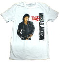 【MICHAEL JACKSON】マイケルジャクソン「BAD WHITE」Tシャツ