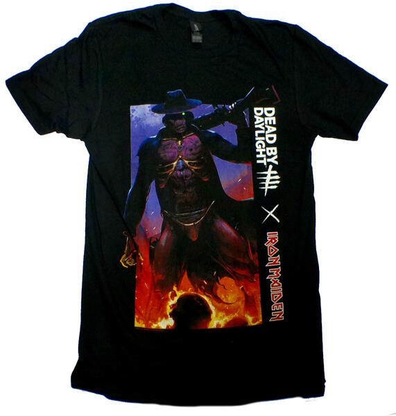 【IRON MAIDEN】アイアンメイデン「DEAD BY DAYLIGHT GUNSLINGER」 Tシャツ