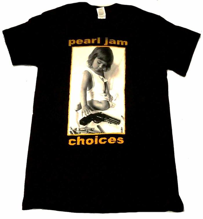 【PEARL JAM】パールジャム「CHOISES」Tシャツ