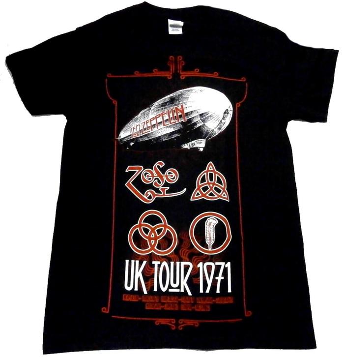 レッドツェッペリン「UK TOUR 1971」Tシャツ