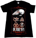 楽天バンドTシャツ NO-REMORSE【LED ZEPPELIN】レッドツェッペリン「UK TOUR 1971」Tシャツ