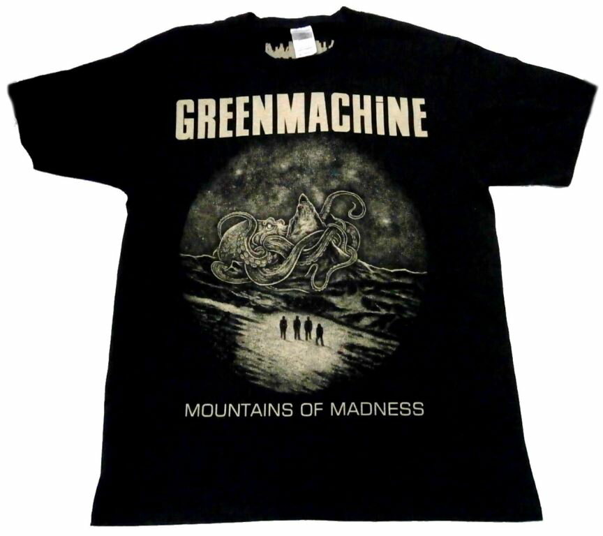 グリーンマシン「MOUNTAINS OF MADNESS SAND」Tシャツ