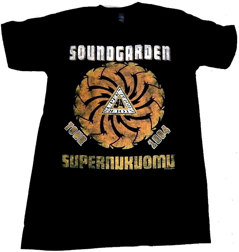 【SOUNDGARDEN】サウンドガーデン「SUPERUNKNOWN」Tシャツ