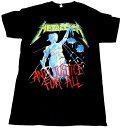 【METALLICA】メタリカ「AND JUSTICE FOR ALL」Tシャツ