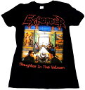 【EXHORDER】エグゾーダー「SLAUGHTER IN THE VATICAN」Tシャツ