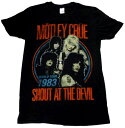 【MOTLEY CRUE】モトリークルー「SHOUT AT THE DEVIL TOUR」Tシャツ