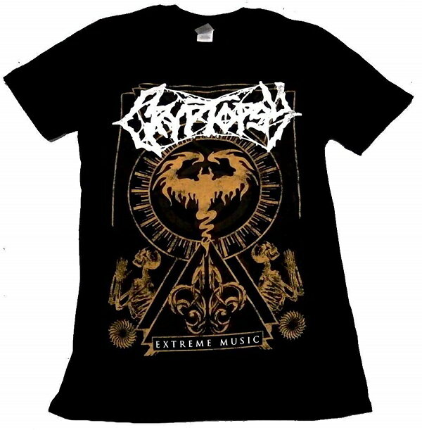 【CRYPTOPSY】クリプトプシー「EXTREME MUSIC」Tシャツ