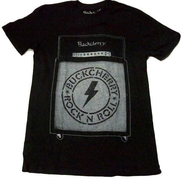 楽天バンドTシャツ NO-REMORSE【BUCKCHERRY】バックチェリー「AMP STACK」Tシャツ