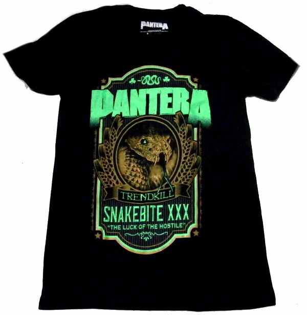 パンテラ「SNAKEBITE」Tシャツ