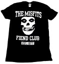 【MISFITS】ミスフィッツ「FIEND CLUB 2」Tシャツ