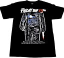 【FRIDAY THE 13TH】13日の金曜日Tシャツ