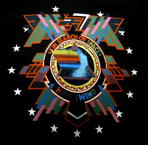 【HAWKWIND】ホークウインド「IN SEARCH OF SPACE」Tシャツ