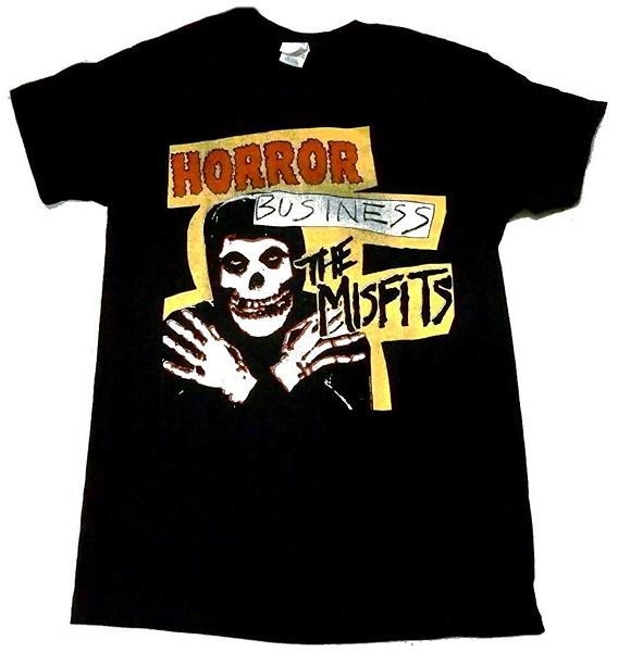 ミスフィッツ「HORROR BUSINESS」Tシャツ