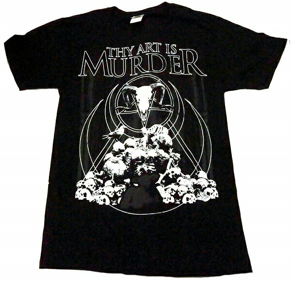 【THY ART IS MURDER】ザイアートイズマーダー「DEATH PILE」Tシャツ