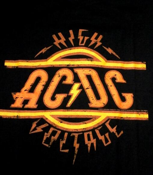 【AC/DC】エーシーディーシー「HIGH VOLTAGE」Tシャツ 2