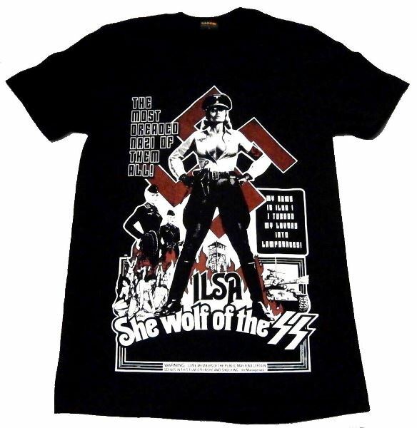 【ILSA: She Wolf of the SS】イルザ ナチ女収容所 悪魔の生体実験 Tシャツ