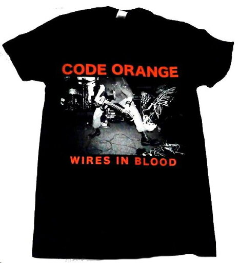 【CODE ORANGE】コードオレンジ「WIRES IN BLOOD」Tシャツ 【CODE ORANGE】コードオレンジ「WIRES IN BLOOD」Tシャツ