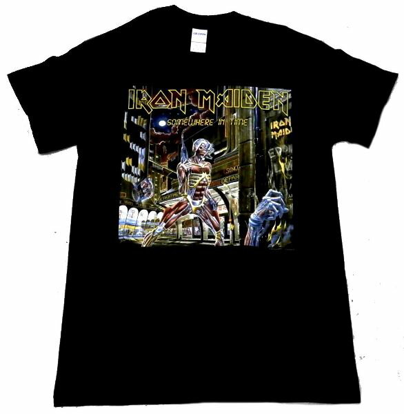 【IRON MAIDEN】アイアンメイデン「SOMEWHERE IN TIME ALBUM」Tシャツ