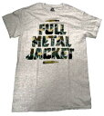 【FULLMETAL JACKET】フルメタルジャケット「CAMO LOGO」Tシャツ