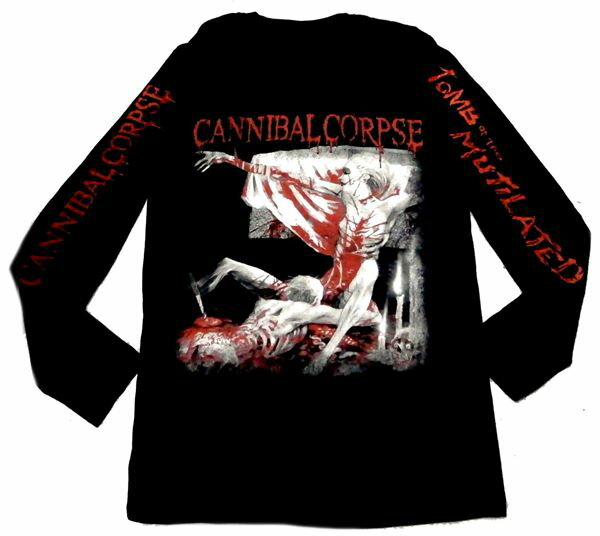 【CANNIBAL CORPSE】カニバルコープス「TOMB OF THE MUTILATED」ロングスリーブシャツ