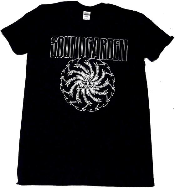 【SOUNDGARDEN】サウンドガーデン「BLACK BLADE MOTOR FINGER」Tシャツ