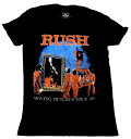 【RUSH】ラッシュ「MOVING PICTURES TOUR 1981」Tシャツ