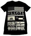 イシューズ「WORLDWIDE」Tシャツ