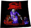 【DEATH】デス「SCREAM BLOODY GORE」布ししゅうパッチ