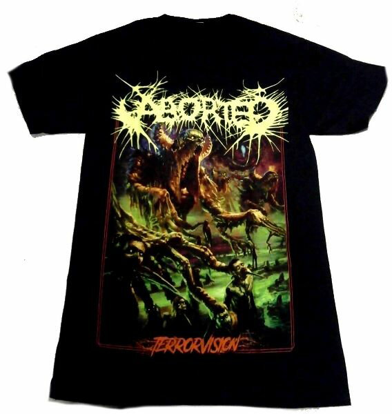 【ABORTED】アボーテッド「TERROR VISION ALBUM」Tシャツ