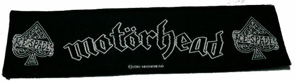 【MOTORHEAD】モーターヘッド「LOGO-LONG」布刺しゅうパッチ